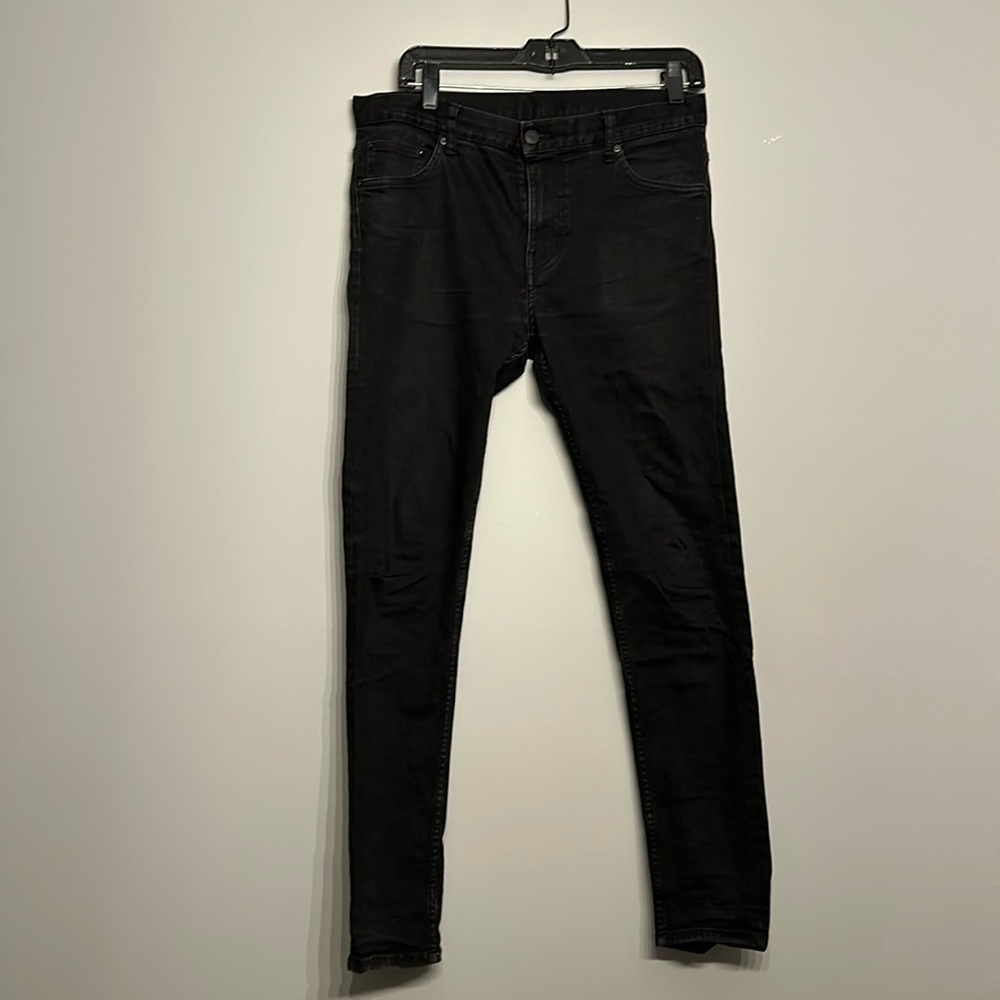 Weekday black skinny jeans